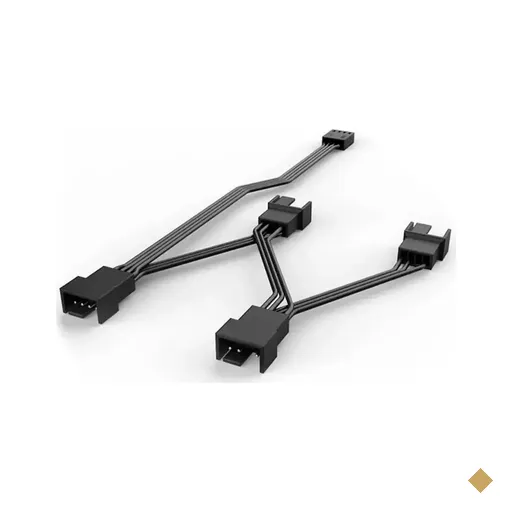 Cabo Adaptador Multi Fan (Splitter) 1 Entrada p/ 4 Saídas - PCYES