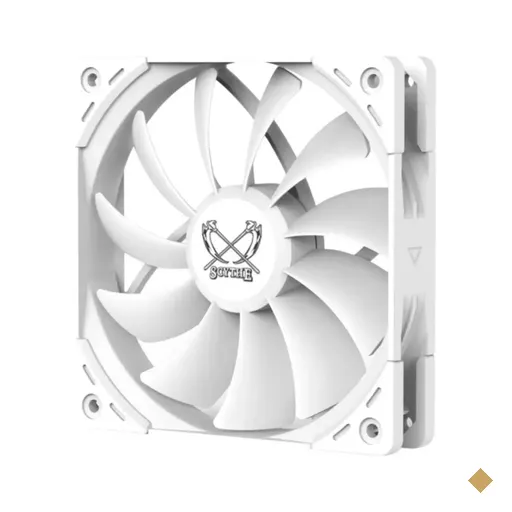 Fan Cooler Scythe Kaze Flex II 120 PWM 120mm White KFS1225FD20W-P