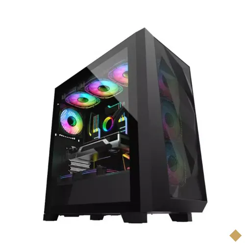 Gabinete Hayom Gamer GB1770 RGB, Lateral Vidro Temperado, 4 Fans RGB, Mid Tower…
