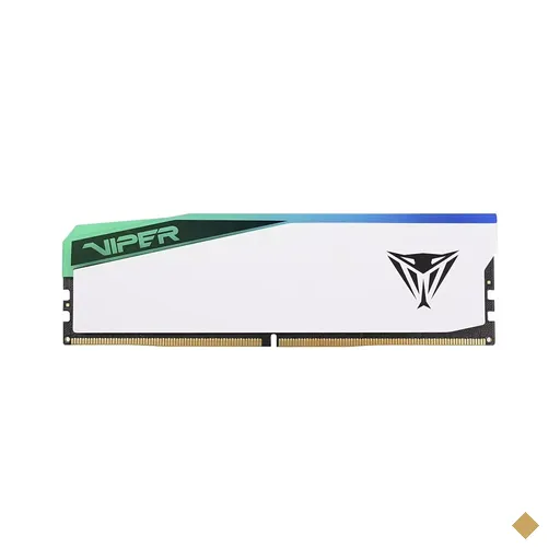 Memória Patriot Viper Elite 5 RGB 16GB DDR5 5600MHz, Branca