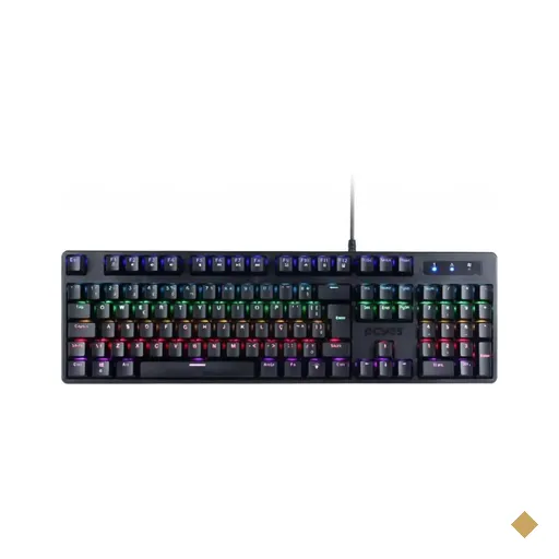 Teclado Mecânico Gamer PCYES Kratz RGB com Switch Outemu Blue ABNT2 USB