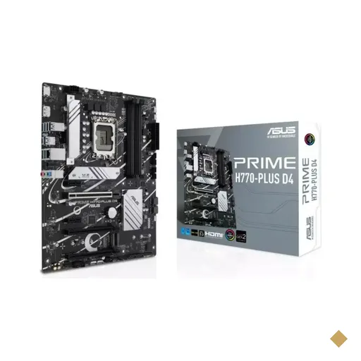 Placa Mãe ASUS Prime H770-PLUS D4 (LGA 1700/Intel H770/M.2/DDR4)