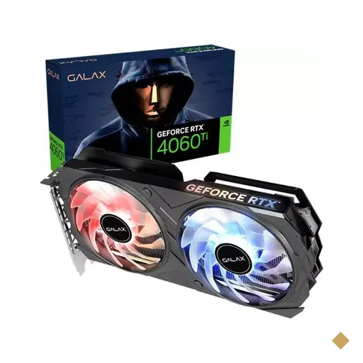 Placa de Vídeo GALAX GeForce RTX 4060Ti EX OC 16GB GDDR6 128-bit PCI-E 4.0 x16