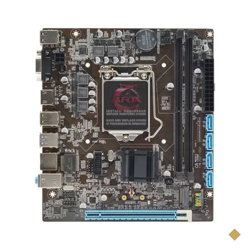 Placa Mãe AFOX IH110D4-MA5-V2 (Intel H110/LGA 1151/DDR4/M.2)