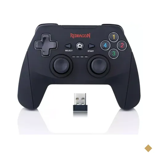 Controle Gamepad Redragon Harrow, Analógico 3D Alta Precisão, USB…
