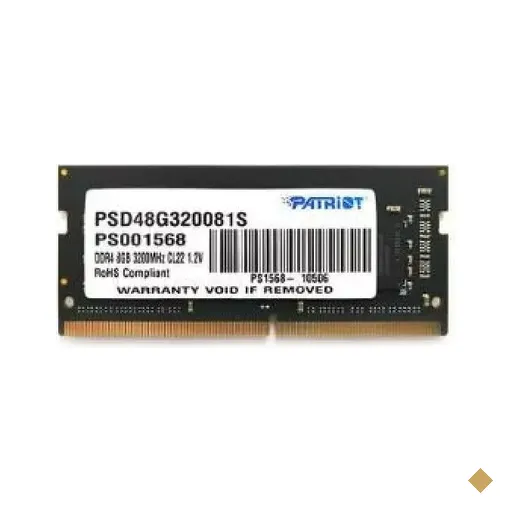 Memória Notebook Patriot Signature Line 8GB DDR4 SO-DIMM 3200MHz 1.2V