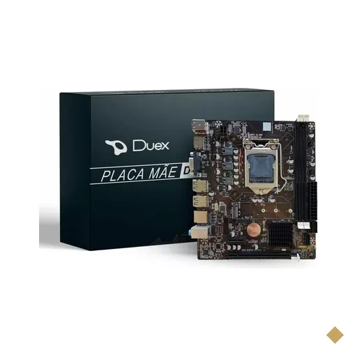 Placa Mãe Duex DX-H61ZG M.2 (LGA 1155/H61/DDR3/M.2)
