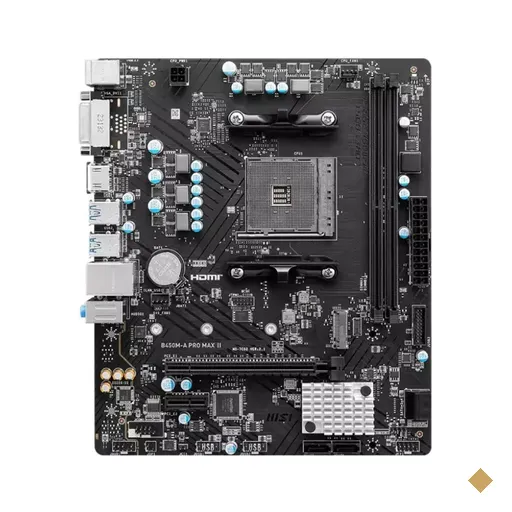 Placa Mãe MSI B450M-A PRO MAX II (Socket AM4/AMD B450/M.2)