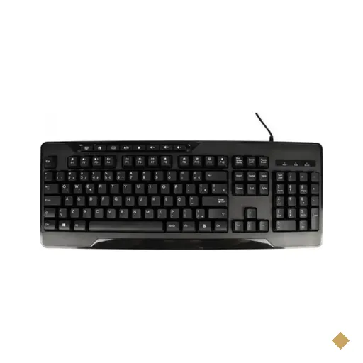 Teclado Multimídia Fortrek OLK101 Preto