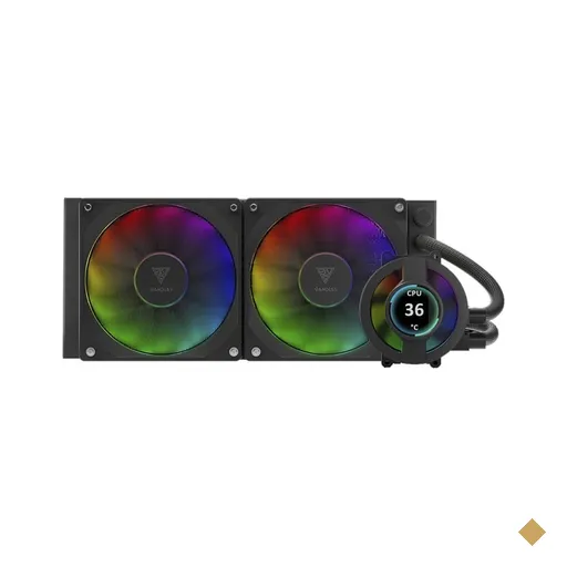 WaterCooler Gamdias Chione P3-240U RGB 240mm Intel/AMD c/ Controladora