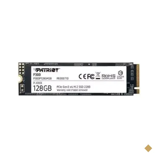 SSD Patriot P300 128GB M.2 2280 PCIe NVMe 3.0 x4 P300P128GM28