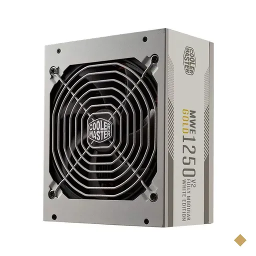 Fonte Cooler Master 1250W MWE V2 Full Modular ATX12V 80 PLUS Gold Branca