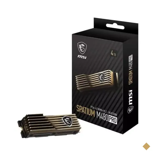 SSD MSI Spatium M480 PRO 1TB HS M.2 2280 Nvme Pcie 4.0