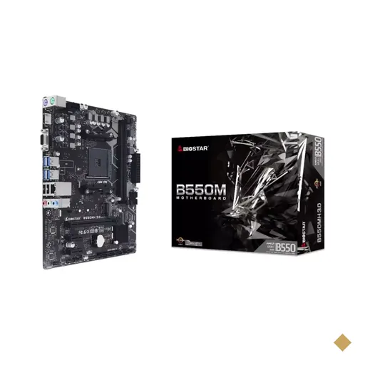 Placa Mãe Biostar B550MH 3.0 (Socket AM4/AMD B550/M.2)