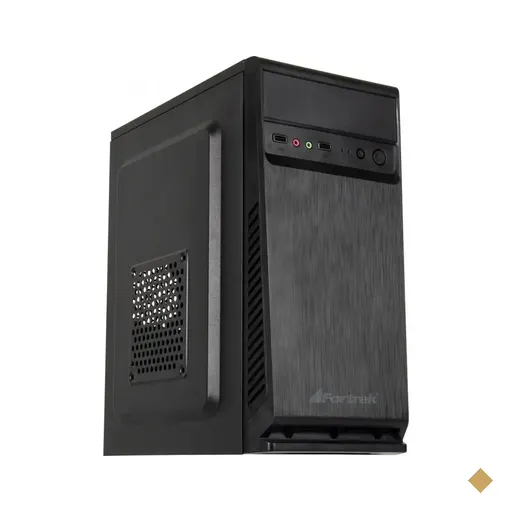 Gabinete Fortrek Compact COC502BK Mid Tower Preto