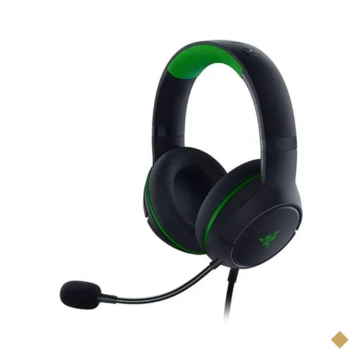 Headset Gamer Kaira X, Conexão P2, Driver de 50mm Razer Triforce, Compatível…