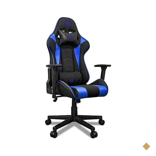 Cadeira Gamer UP X153DBB, Braço 3D, Encosto Inclinável 180º, Almofadas de…