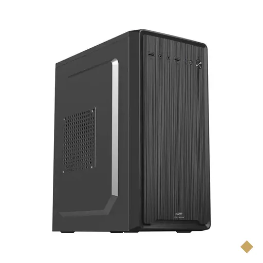 Gabinete C3Tech MT-33BK Mid Tower, Fonte 200W - Preto