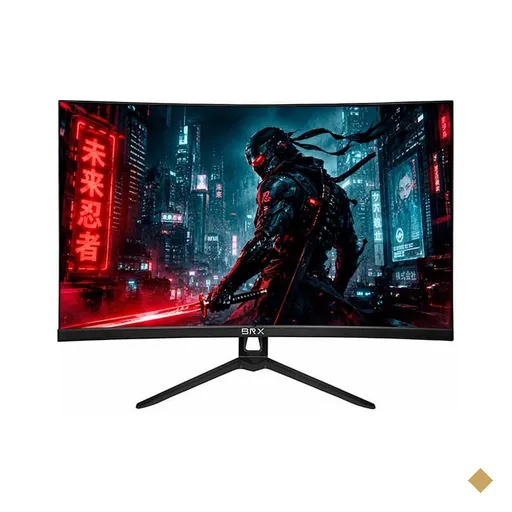 Monitor Gamer LED Curvo, Full HD, Tela de 27, Taxa de Atualização 165Hz…