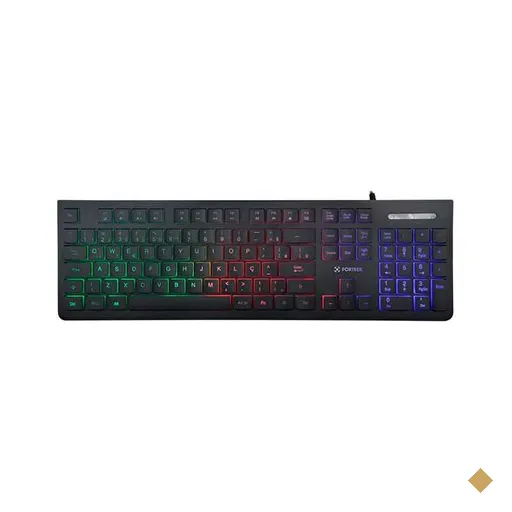 Teclado Gamer Black Eagle, USB, ABNT2, 75856, Fortrek - CX 1 UN