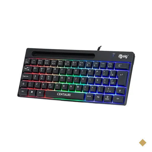 Teclado USB Gamer Centauri, ABNT, Preto, TGCT, Elg CX 1 UN