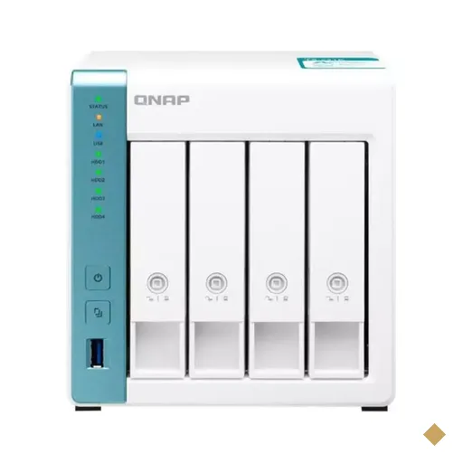 Storage NAS Qnap com 4 Baias - TS-431K - Padrão Desktop