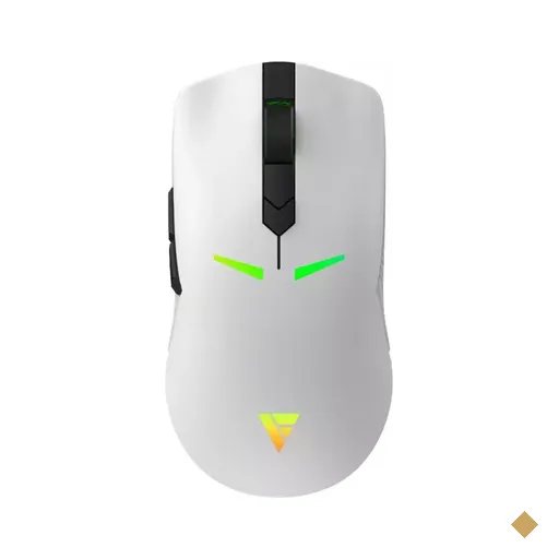 Mouse Force One Gamer Sirius LED RGB 10000dpi Wireless/USB Branco