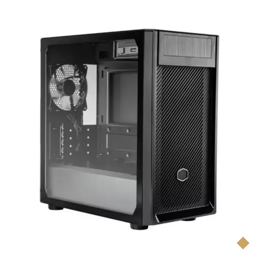 Gabinete Cooler Master Elite 300 Steel, Vidro Temperado, Mid Tower Black