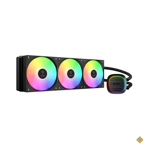 WaterCooler Gamdias Aura GL 360mm PWM Fans Intel/AMD