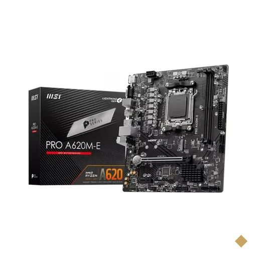 Placa Mãe MSI PRO A620M-E (Socket AM5/AMD A620/M.2/DDR5)