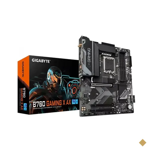 Placa Mãe Gigabyte B760 GAMING X AX WIFI (LGA 1700/Intel B760/M.2/DDR5/WiFi 6E…