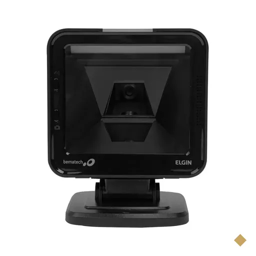 Leitor de Código de Barras CCD / QR Code 1D/2D Fixo USB Preto - Elgin EL8600