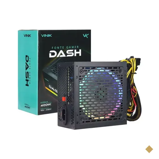 Fonte Vinik Dash 400W RGB ATX12V
