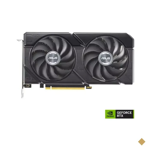 Placa de Vídeo ASUS GeForce RTX 4060Ti Dual EVO OC Edition 8GB GDDR6 128-bit…