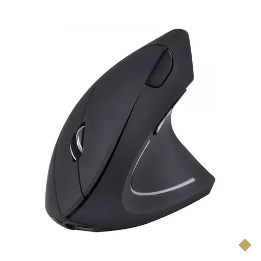 Mouse Vinik Wireless Vertical Power Fit Recarregável 1600 dpi USB