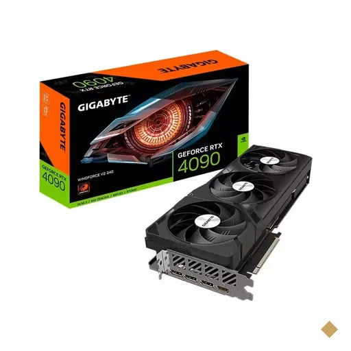Placa de Vídeo GIGABYTE GeForce RTX 4090 Windforce V2 24GB GDDR6X PCI-E 4.0 x16