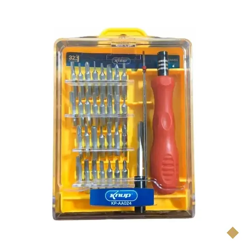 Kit de Chaves de Precisão com 32 Peças - Knup