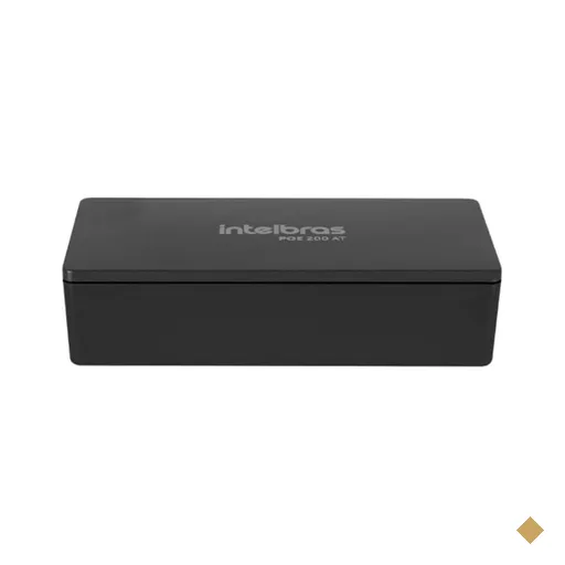 Injetor PoE 802.3af/at Gigabit Ethernet - PoE 200 AT Intelbras