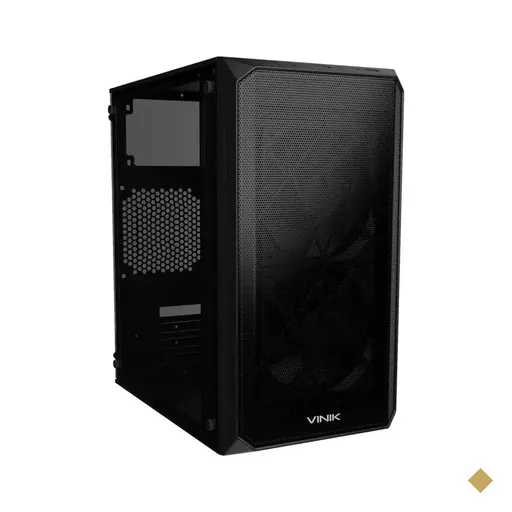 Gabinete Vinik Dart, 3 FANs 120mm, Mid Tower - Preto