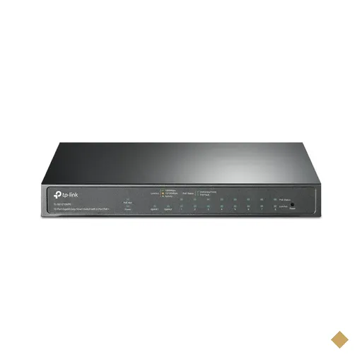 Switch TP-Link 10-Portas (8 Poe+) Gigabit Easy Smart de Mesa TL