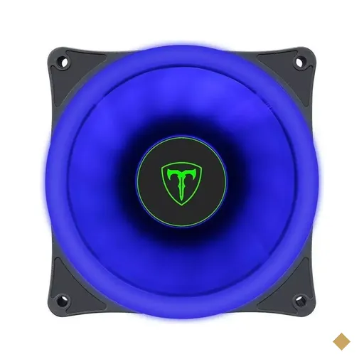 Fan Cooler T-Dagger Led Azul T-TGF200-B 120mm Preto