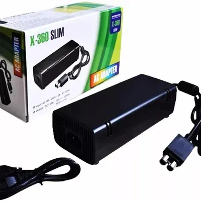 Fonte XBOX 360 Slim Bivolt 135w