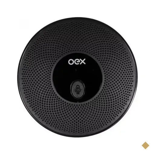 	Microfone Oex Omnidirecional Mk200  Usb Para Conferência