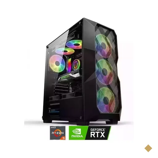 PC Gamer Hathor 3X RGB Robust - R5/DDR5 Edition (AMD Ryzen 5 7600, 16GB (2x8GB)…