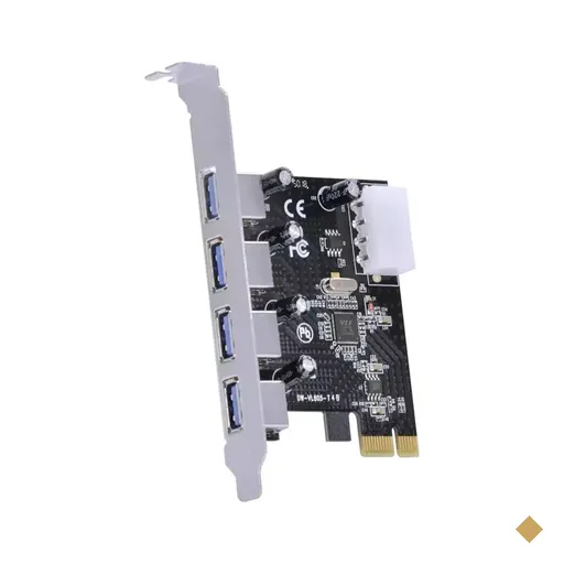 Placa Vinik USB 3.0 com 4 Portas PCI-e X1 PU30-4