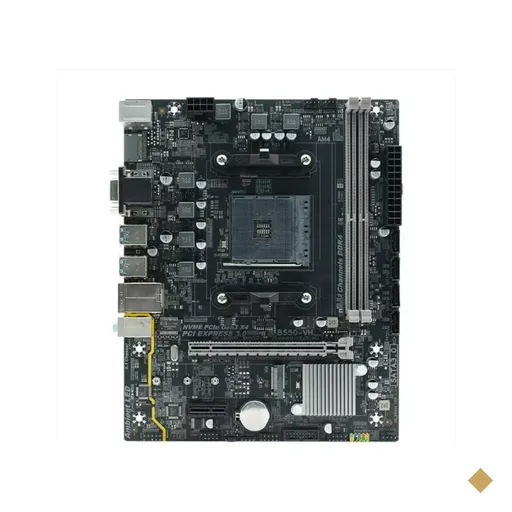 Placa Mãe AFOX B550-MA-V4 (Socket AM4/Intel B550/DDR4/M.2)