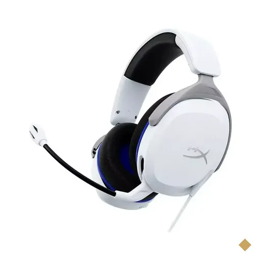 Headset Gamer HyperX Cloud Stinger 2 Core, Driver 40mm, 3.5mm, Branco - 6H9B5AA