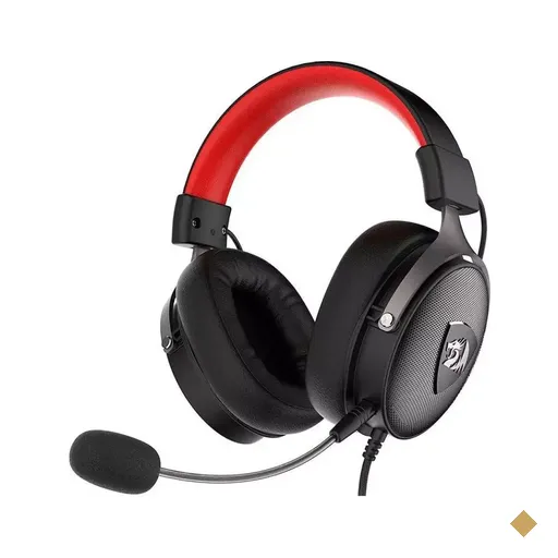 Headset Gamer Redragon Icon 7.1 USB/P3 Preto