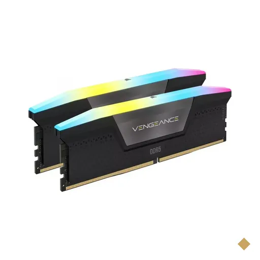 Memória Corsair Vengeance RGB 32GB Kit (2x16GB) DDR5 6000MHz