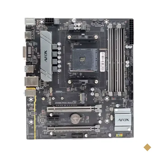 Placa Mãe AFOX B550-MA-V2 (Socket AM4/Intel B550/4*DDR4/M.2)